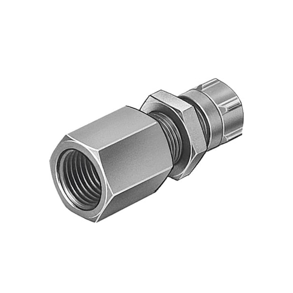 Festo Bulkhead Quick Connector QCK-3/8-PK-9-B QCK-3/8-PK-9-B - main